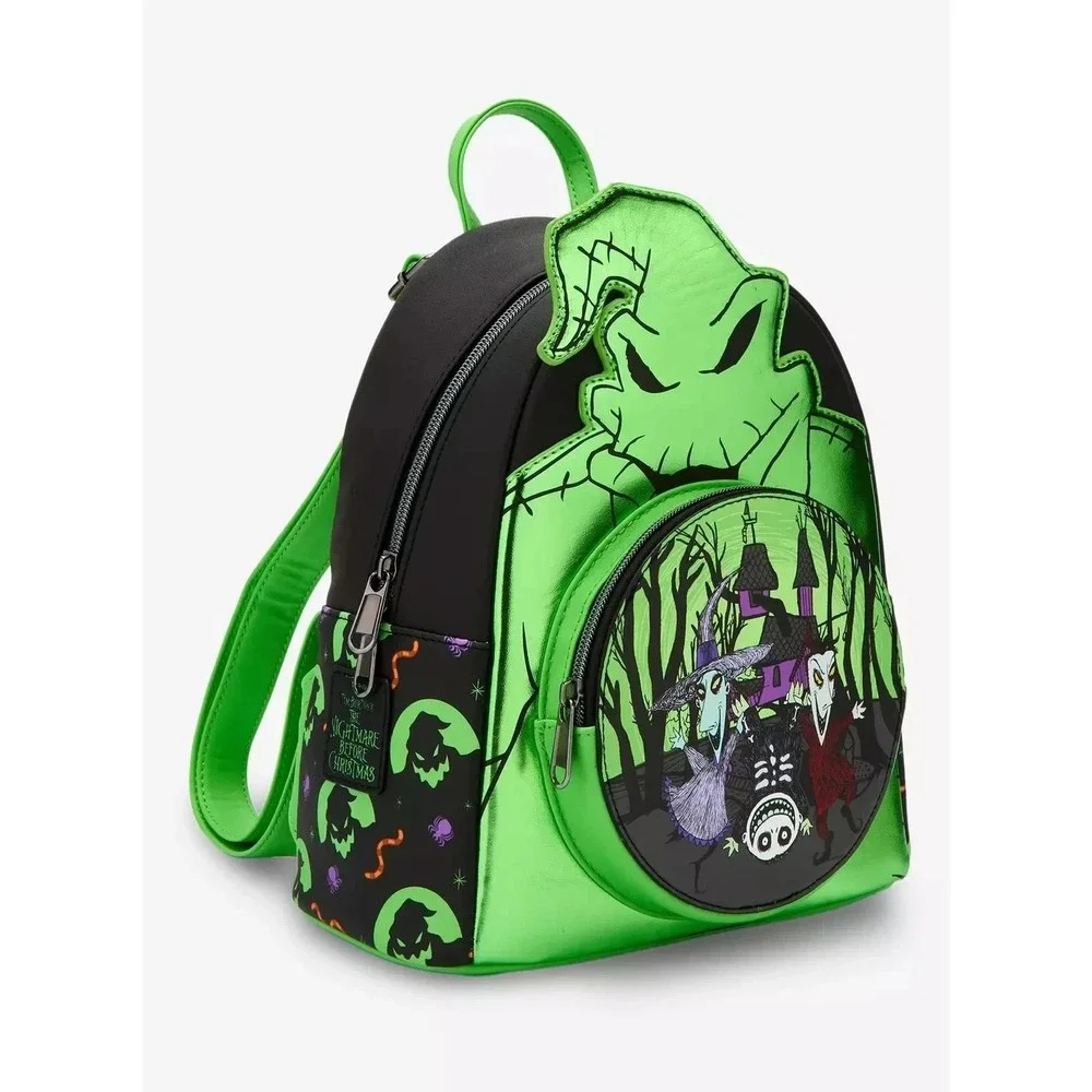 Loungefly Disney The‎ Nightmare Before Christmas Oogie Boogie Metallic Backpack